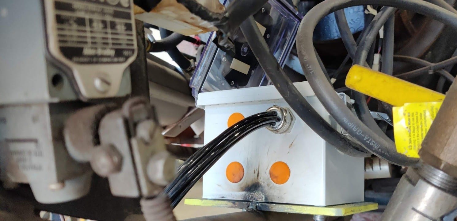 Production monitoring system for automatic welding and pipe bending machines